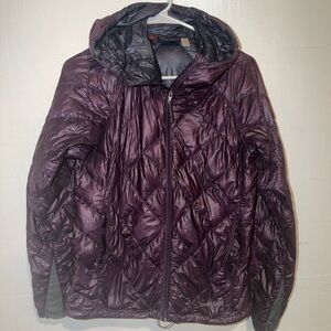 Women's Purple Puffer Jacket